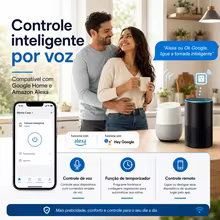 Tomada Inteligente Melery com Vidro e Controle WiFi Thumbnail 6
