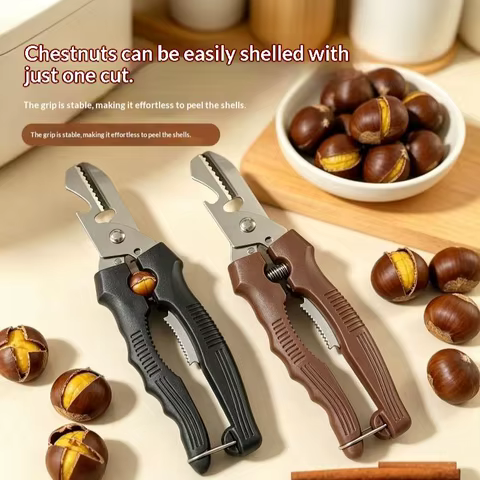 Tesoura para Castanhas Multifuncional