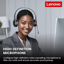 Fone de Ouvido Lenovo com Microfone HD Thumbnail 6