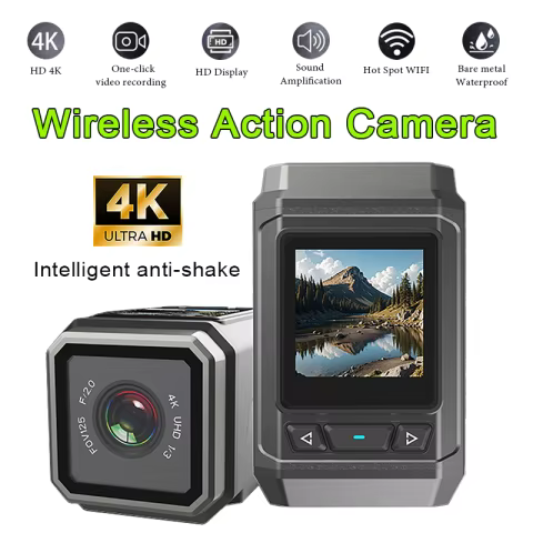 Câmera de Ação 4K Wi-Fi