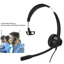Fone Monaural RJ9 Qiilu Preto Thumbnail 2
