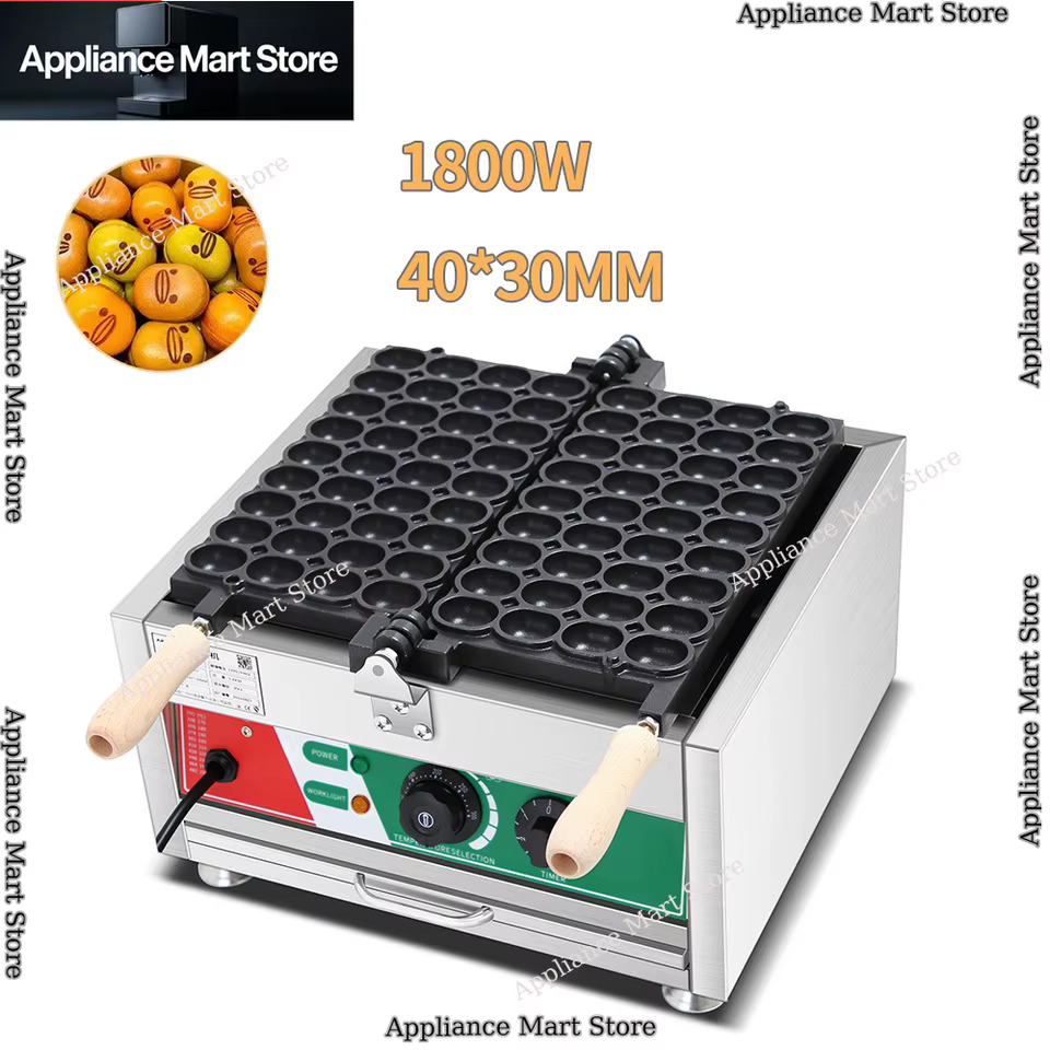 Máquina de Waffle 36 Cavidades 1800W