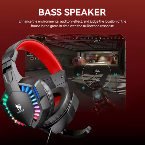 Fone Gamer Over-Ear RGB