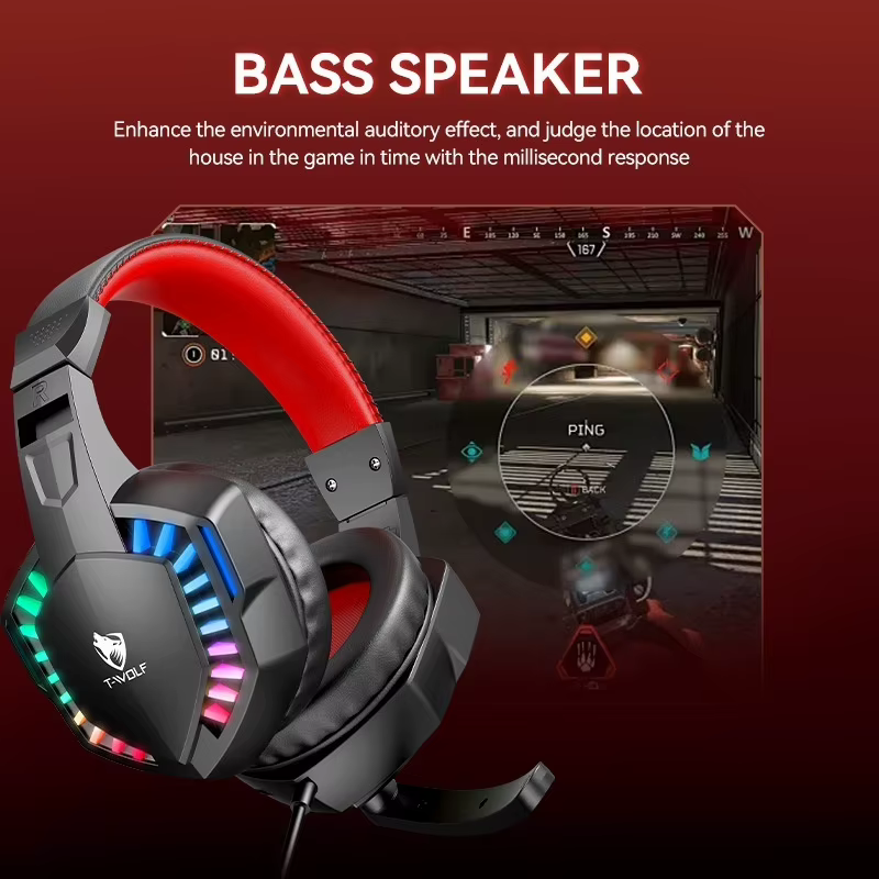 Fone Gamer Over-Ear RGB