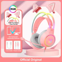 ONIKUMA X15 Pro Headset Gamer RGB Gato Thumbnail 3