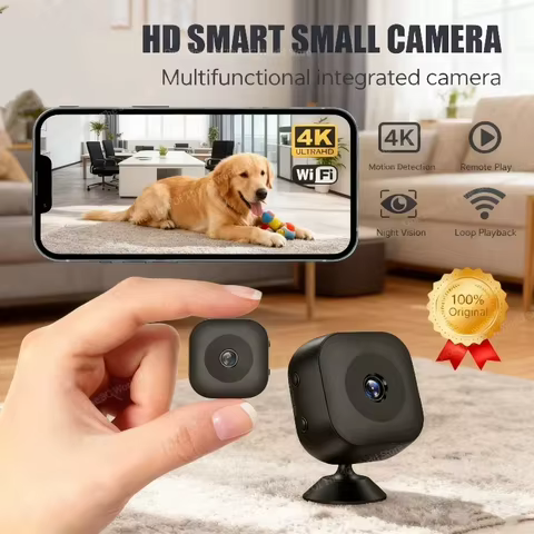 Câmera de Segurança 4K WiFi Sem Fio