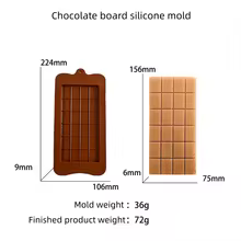 Molde de Silicone Quadrado Thumbnail 6