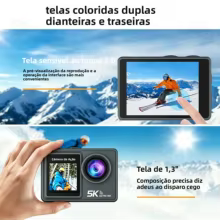 Câmera de Ação 5K/4K Profissional Thumbnail 6