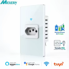 Tomada Inteligente Wi-Fi Melery 20A Thumbnail 1
