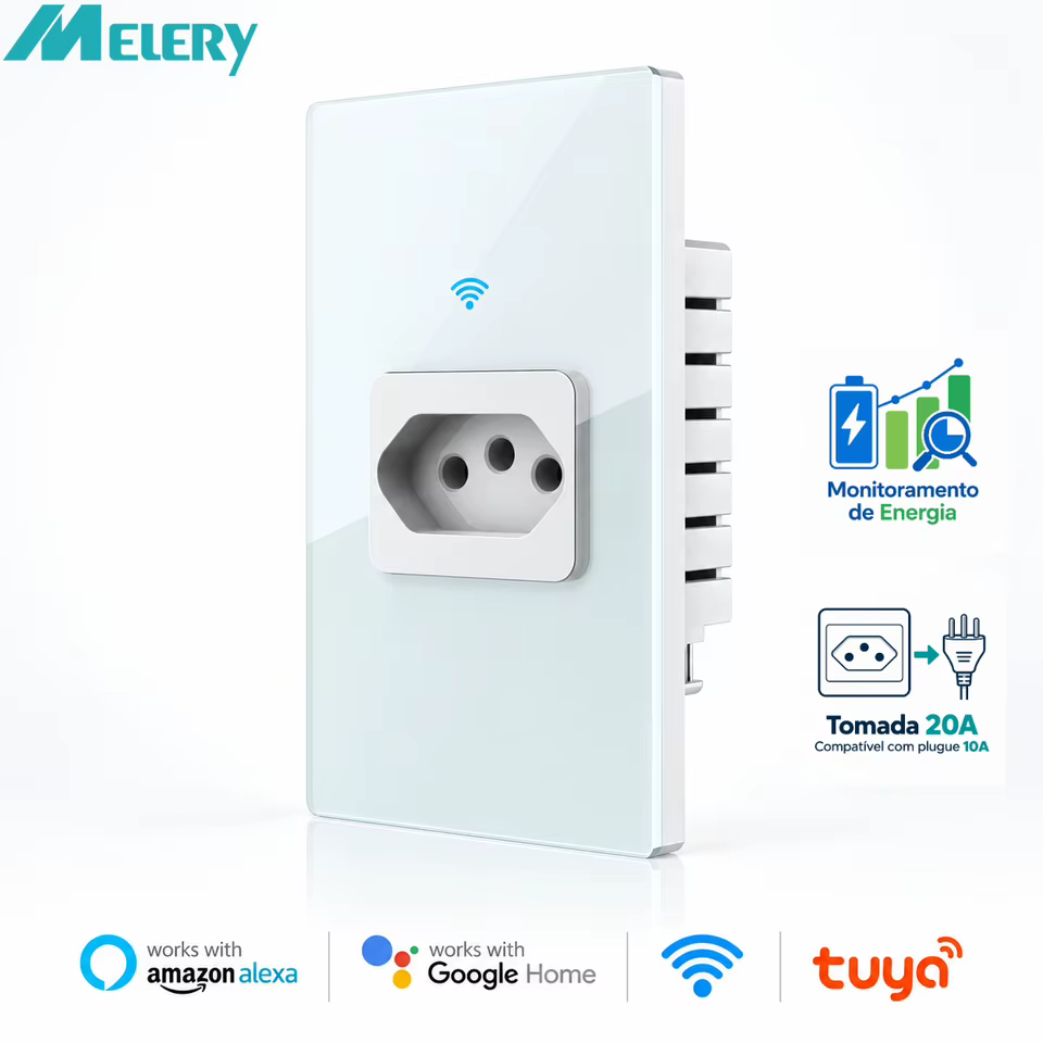 Tomada Inteligente Wi-Fi Melery 20A