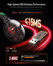 Headset Gamer Acer K2 Sem Fio Thumbnail 5