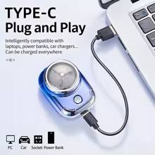 Mini Barbeador Portátil USB Thumbnail 6