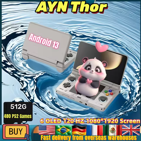 AYN Thor 2ª Geração Console Portátil Tela Dupla
