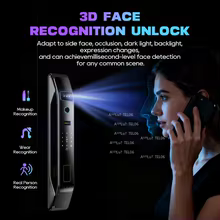 Smart Lock WiFi com Câmera e Biometria Thumbnail 2