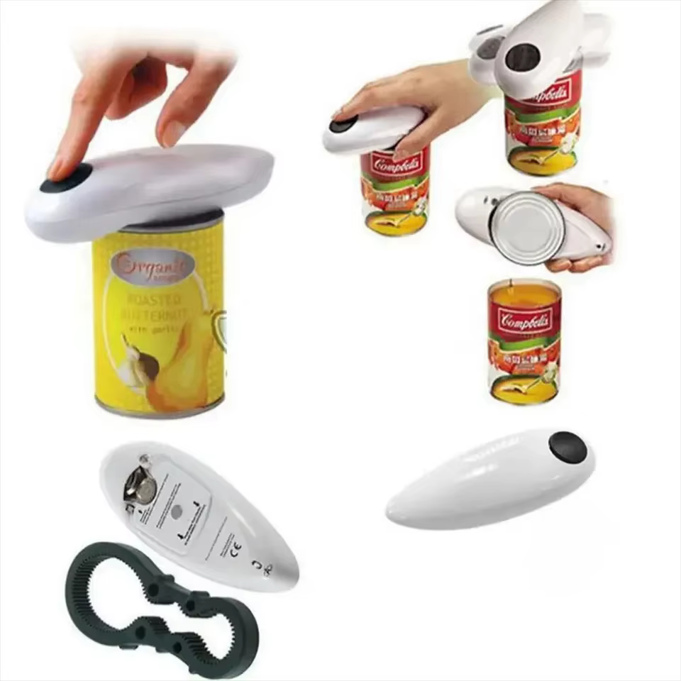 Abridor de Latas Elétrico Fácil de Usar