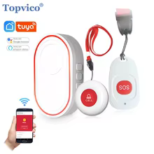 Botão SOS Inteligente para Idosos com App TUYA Thumbnail 1