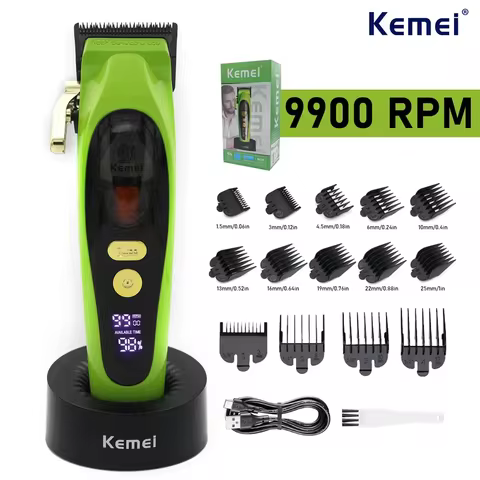 Aparador de Cabelo Kemei KM-2035 Profissional