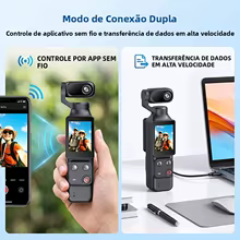 Câmera de Ação 1080P com Rastreamento Facial Thumbnail 4