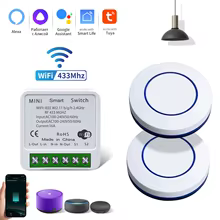 Interruptor Wi-Fi Inteligente com Controle Remoto RF Thumbnail 1