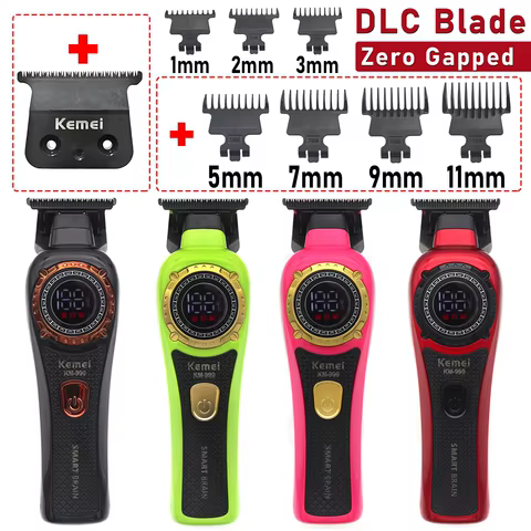 Aparador de Cabelo Kemei KM-999 Profissional