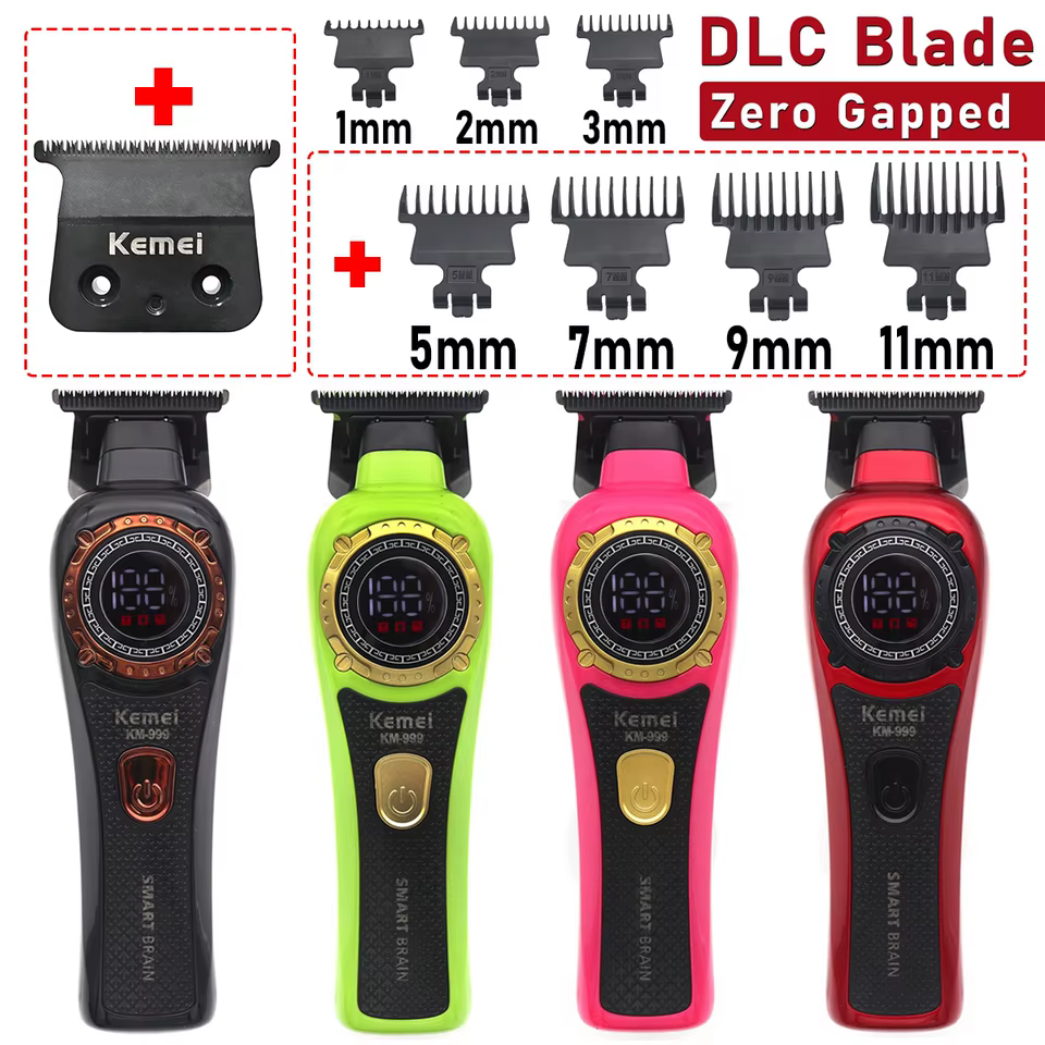 Aparador de Cabelo Kemei KM-999 Profissional
