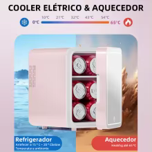 Mini Geladeira 6L com Espelho Thumbnail 2