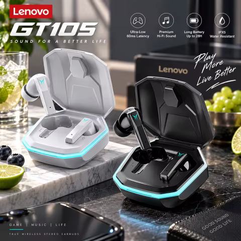 Fones TWS Lenovo GT105 Bluetooth