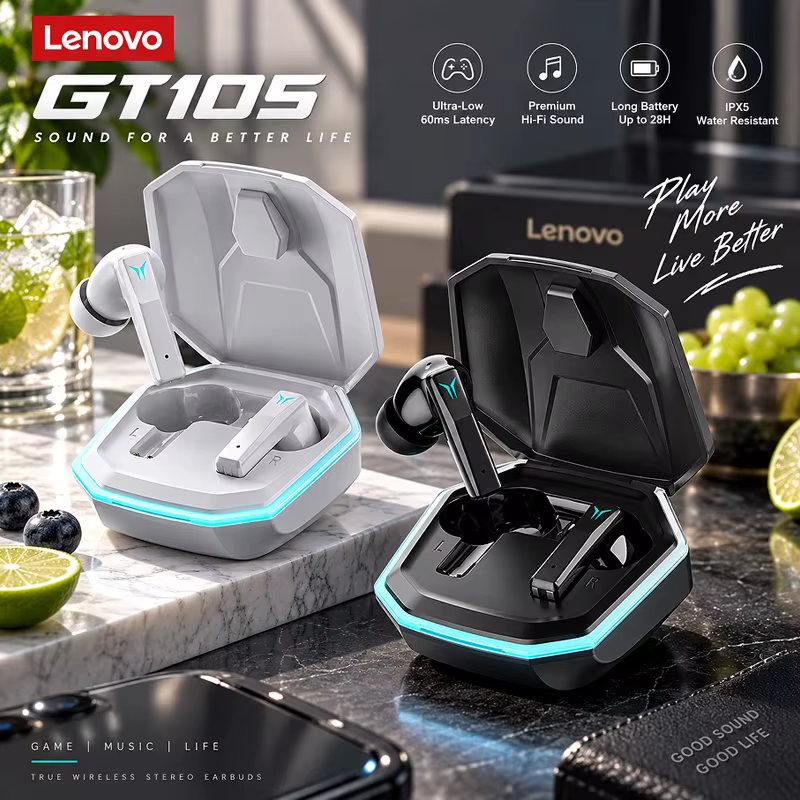 Fones TWS Lenovo GT105 Bluetooth