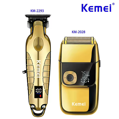 Aparador de Cabelo Kemei Profissional