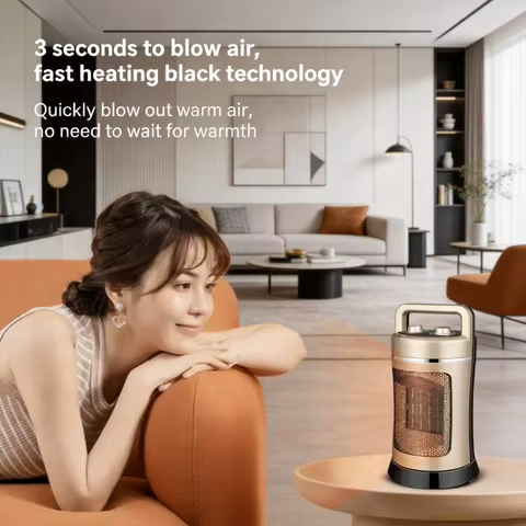 Aquecedor Elétrico XMSJ Ventilador
