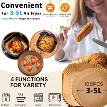 Forros Air Fryer Papel Pergaminho Thumbnail 4