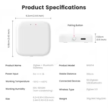 Hub Tuya ZigBee Bluetooth Gateway Thumbnail 6