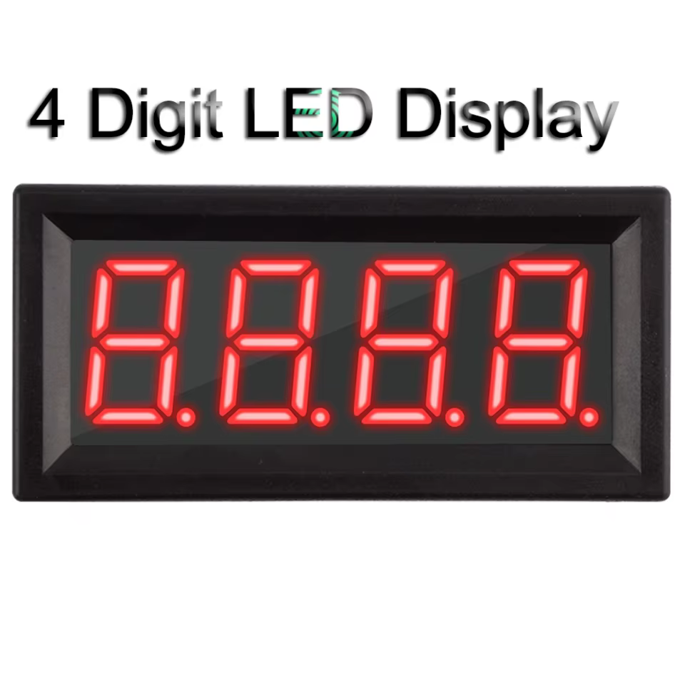 Display LED 4 Dígitos RS485 Modbus