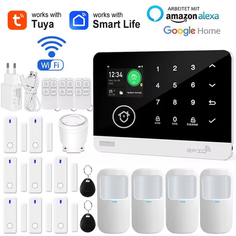 Alarme Inteligente Tuya WiFi GSM