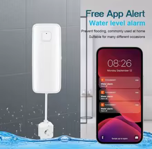 Sensor de Água Inteligente Wi-Fi Tuya Thumbnail 3