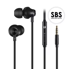 Fone de Ouvido 3.5mm Metal Preto Thumbnail 2