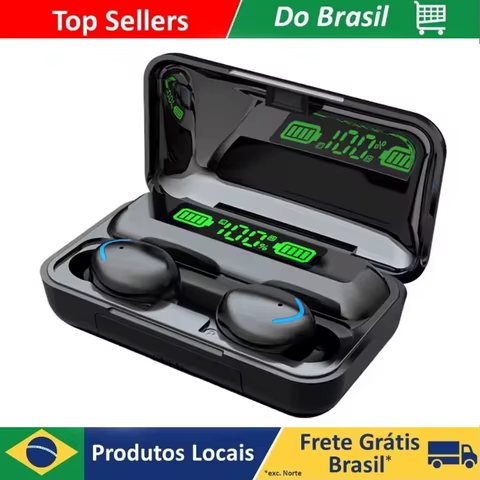 Fones Bluetooth 9D Esportivos