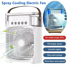 Ventilador de Mesa com Luz Noturna Thumbnail 6