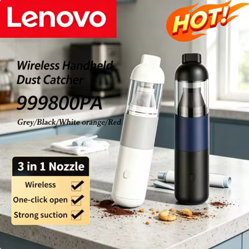 Aspirador de Pó Lenovo Sem Fio