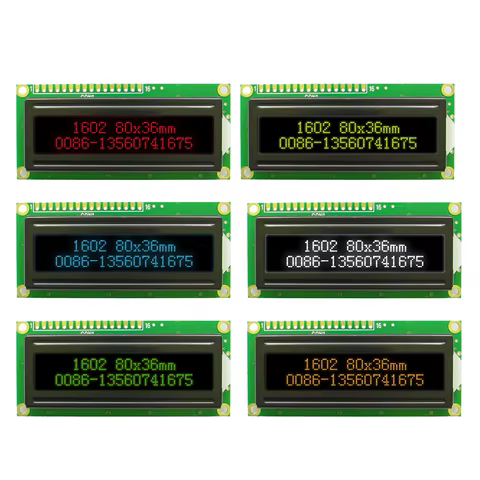 Módulo LCD 16x2 5V