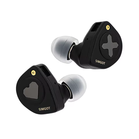 SIMGOT EW300 DSP IEM Híbrido com DAC