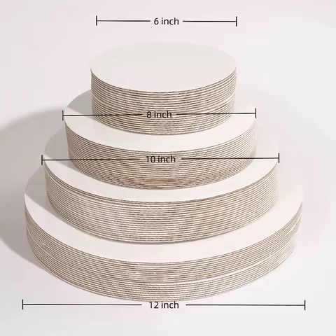 Kit 10 Bases de Bolo com Anéis