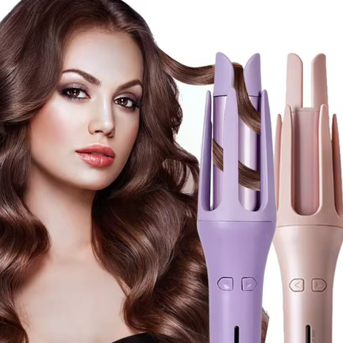Modelador de Cabelo Automático Giratório
