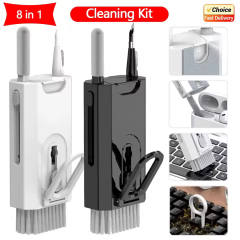 Kit Limpeza 8 em 1 Eletrônicos