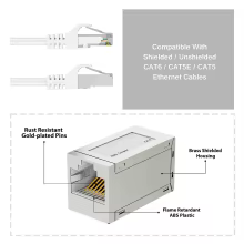 Acoplador Ethernet ZoeRax 10 Gbps Cat7 Thumbnail 5