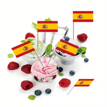 Kit Bandeiras Espanha 100pcs Thumbnail 2