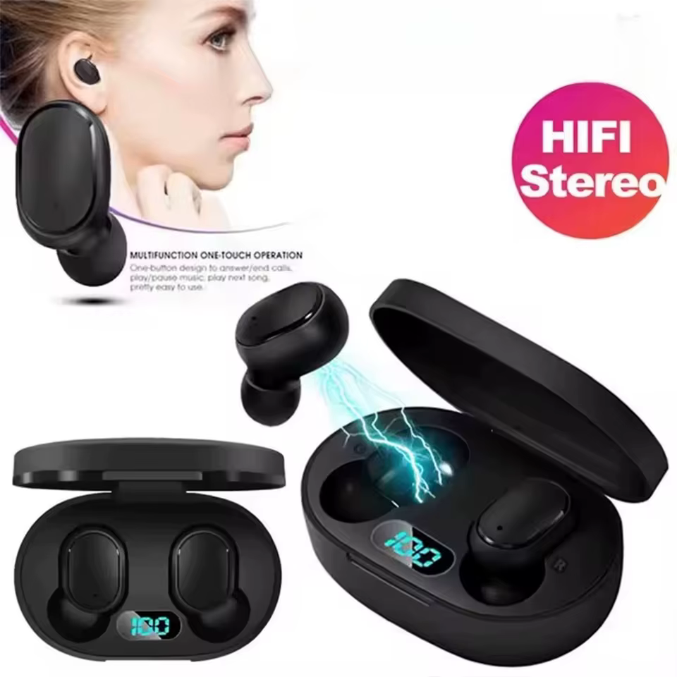Fone TWS Bluetooth 5.0 com Display de Bateria