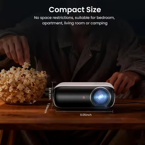 Projetor 4K Bluetooth Cinema