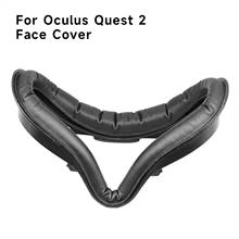 Capa Facial Oculus Quest 2 Vermelha Thumbnail 1
