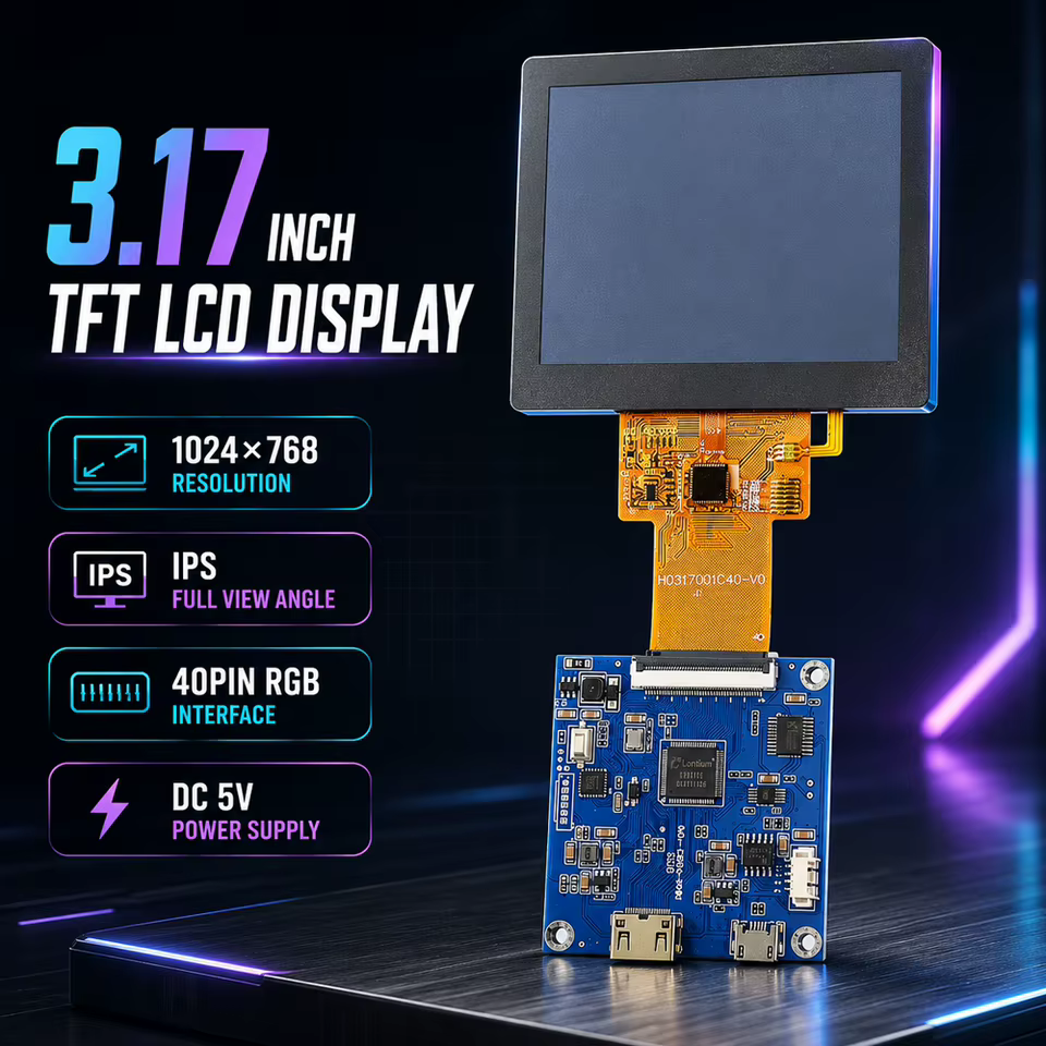 Display LCD TFT 3.17 HD HDMI